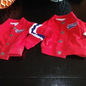 Newborn jackets and 2shirtand vest tops